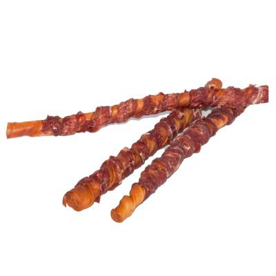 [𝑪𝒐𝒎𝒃𝒐 𝑺𝒂𝒍𝒆 10%] Dokas Set 3 Thanh gặm da bò cuộn thịt vịt 1 mét cho chó-Treat đồ ăn thưởng