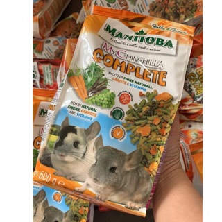 Thức ăn cho chinchillas - Manitoba