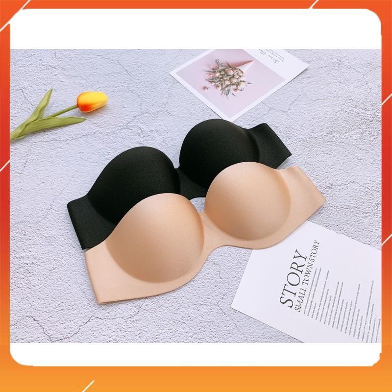 Áo lót nữ su đúc không dây, quai lưng cài rời, chip A7113