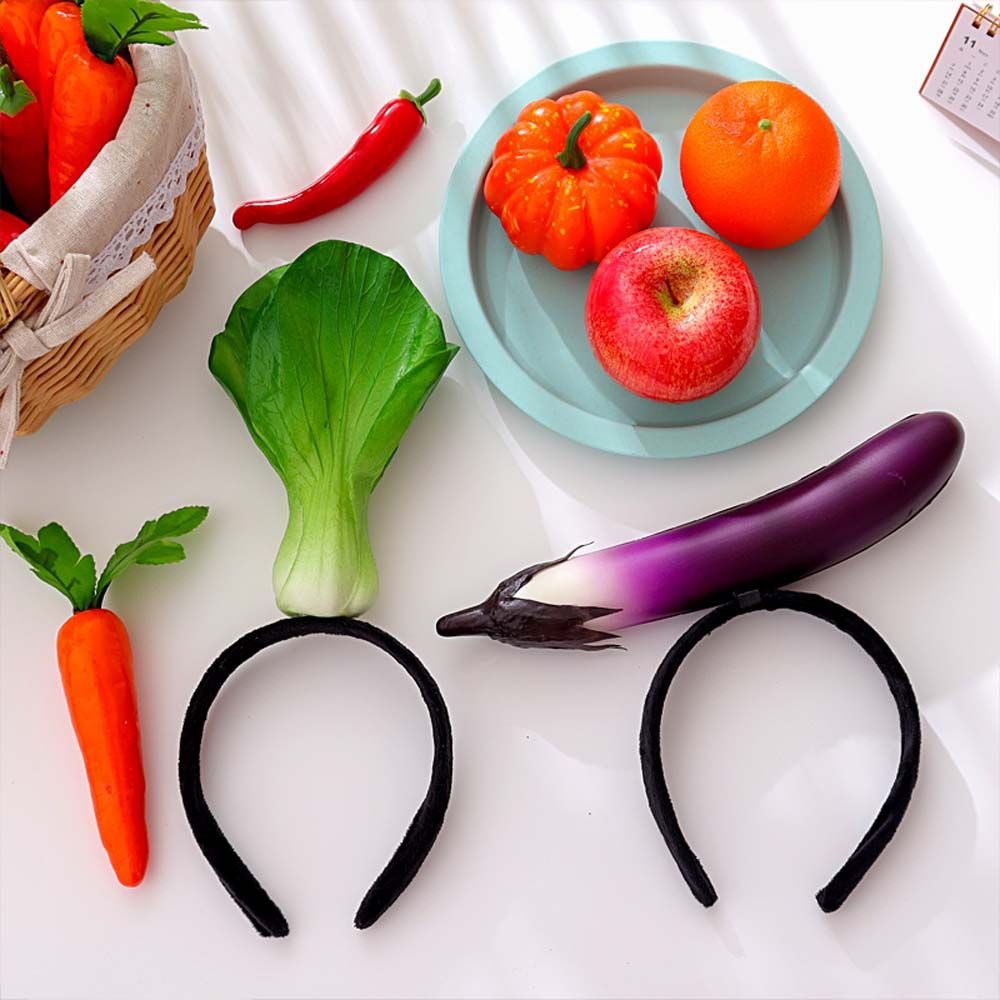 Cài tóc hình trái cây rau củ quả sáng tạo ngộ nghĩnh dành cho nữ