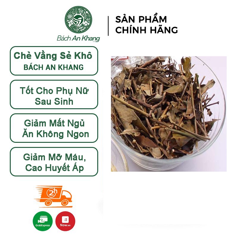 Combo Chè vằng sẻ khô Bách An Khang 1kg tác dụng giúp giảm cân, chậm kinh, kích thích sữa về tốt cho mẹ bầu sau sinh