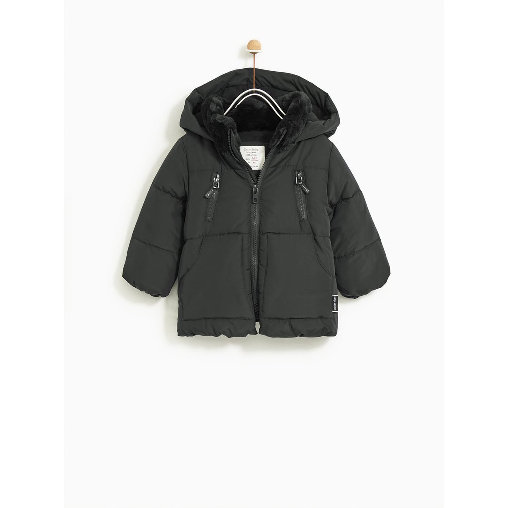 Áo khoác lót lông đủ màu Zara cho bé trai/bé gái
