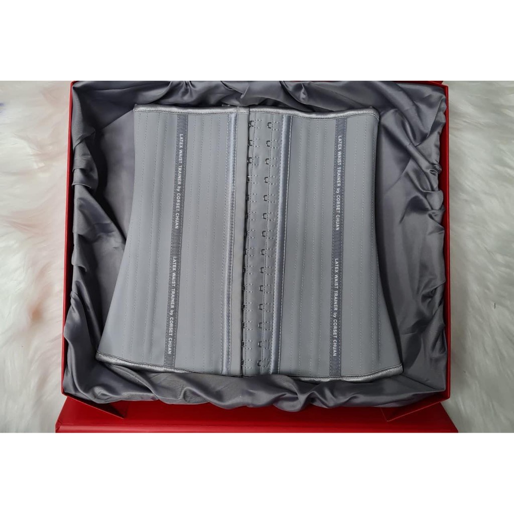 Nịt bụng latex giảm mỡ chính hãng 25 thanh xương không cuộn gập nhập khẩu Châu Âu- Corset Chuẩn | BigBuy360 - bigbuy360.vn