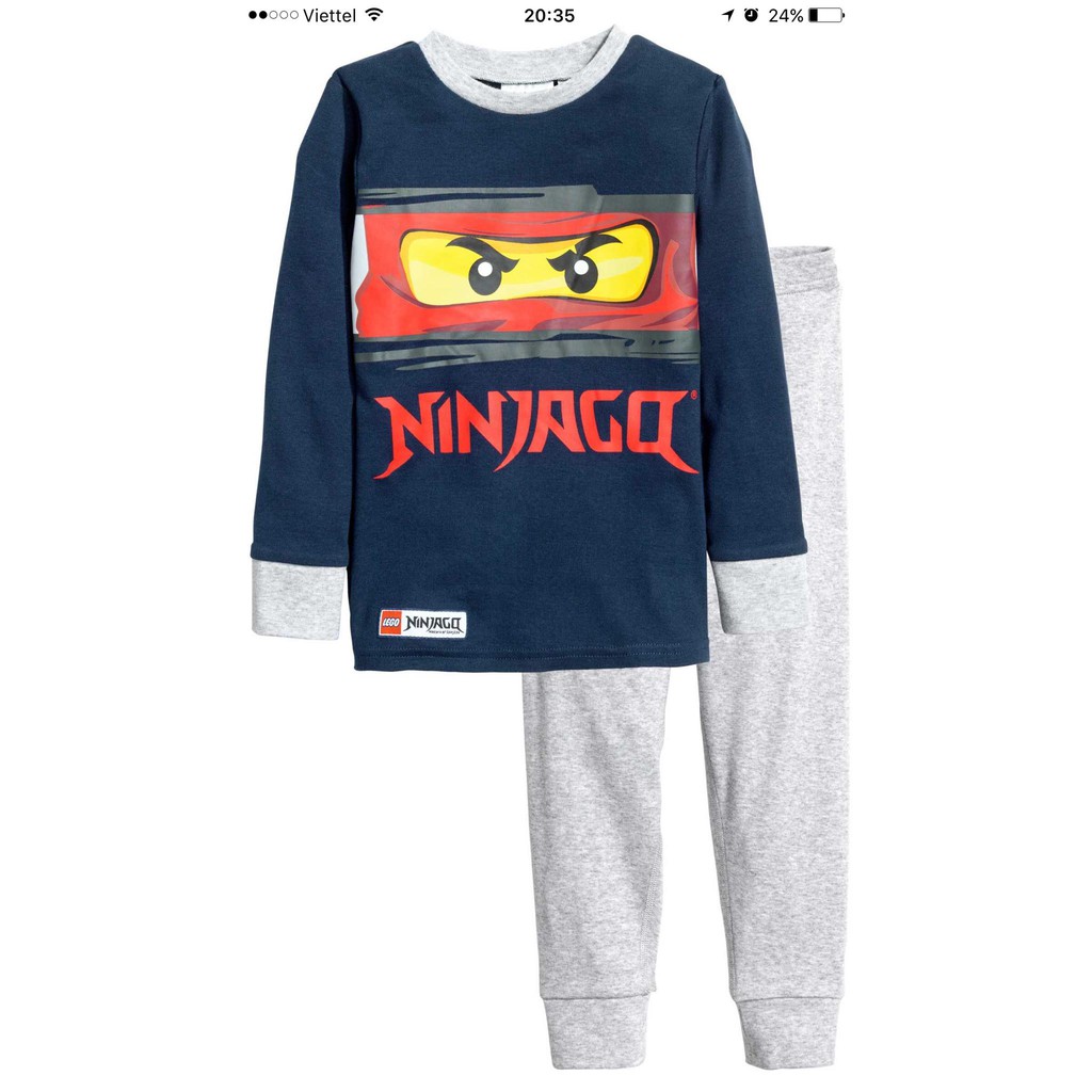 Bộ Bé Trai Ninjago Navy 18-24m