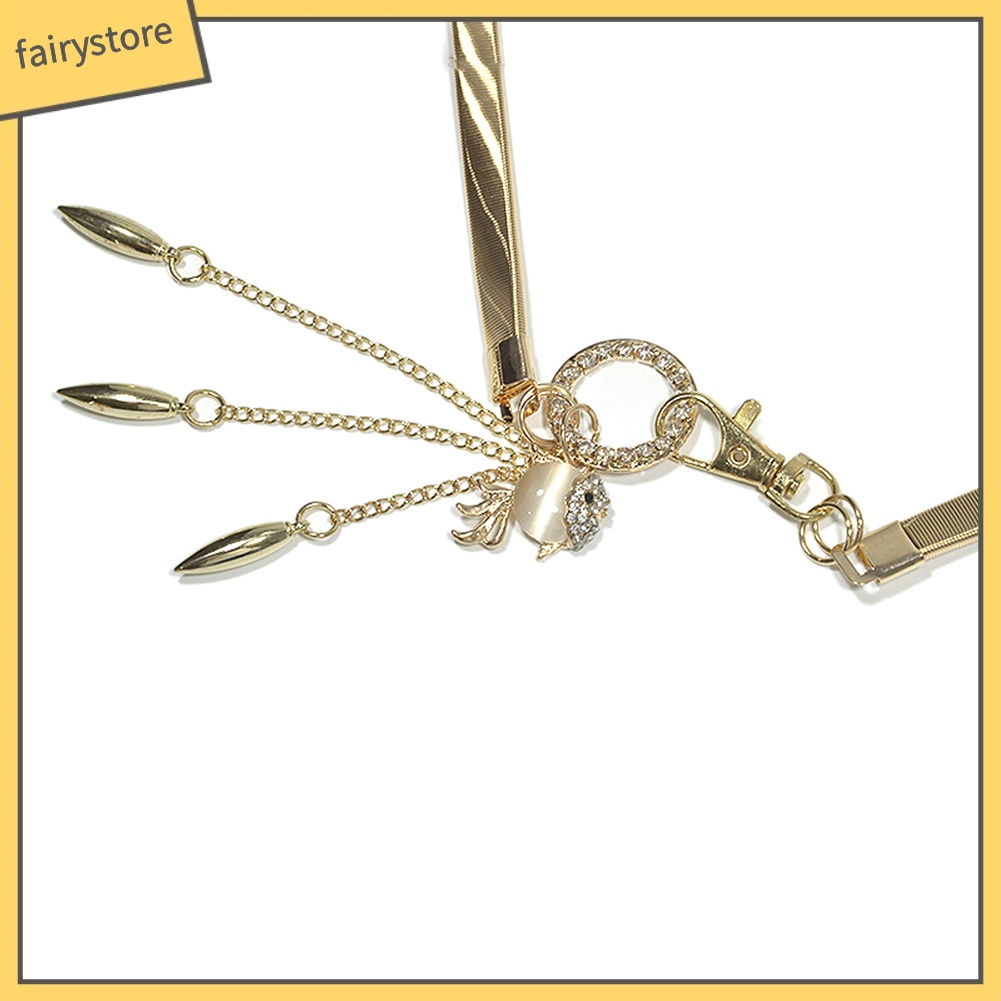 Thắt lưng đính đá hình cá vàng cho nữ