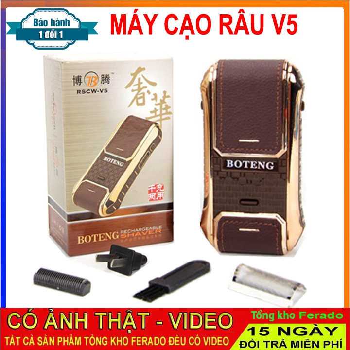 May cao rau - Máy Cạo Râu Boteng RSCW-V3 Gold Đẳng Cấp