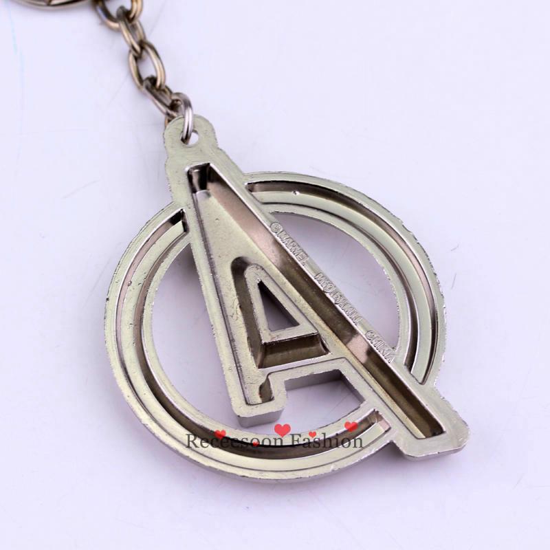 Móc chìa khóa hình logo Avengers Marvel độc đáo