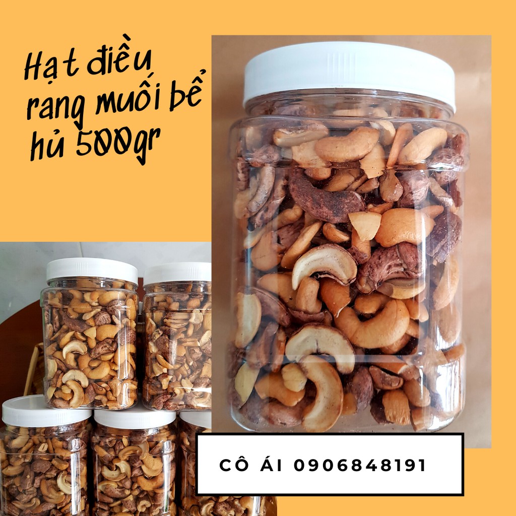 [HẠT ĐIỀU LOẠI A] Hạt điều rang muối Bình Phước 500gr