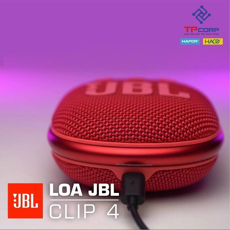 [SIÊURẺ] Loa JBL BLUTOOTH Chip 4 Mini 5.1 Loa Trầm Ngoài Trời Chống Nước IP7 Di Động Có Móc- Bảo hành toàn quốc