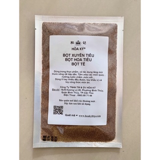 Bột xuyên tiêu Bột hoa tiêu (100gr) nguyên chất xay nhuyễn