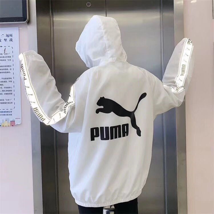 Áo Khoác Puma Có Nón Kiểu Dáng Năng Động Cho Nữ