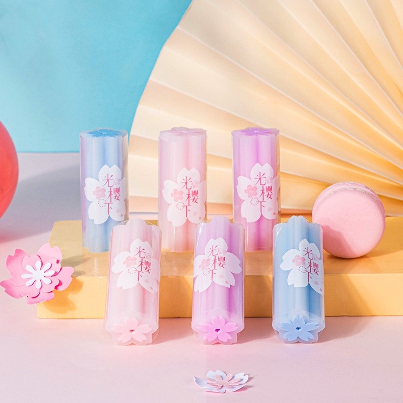 Gôm tẩy thiết kế hình hoa anh đào dễ thương