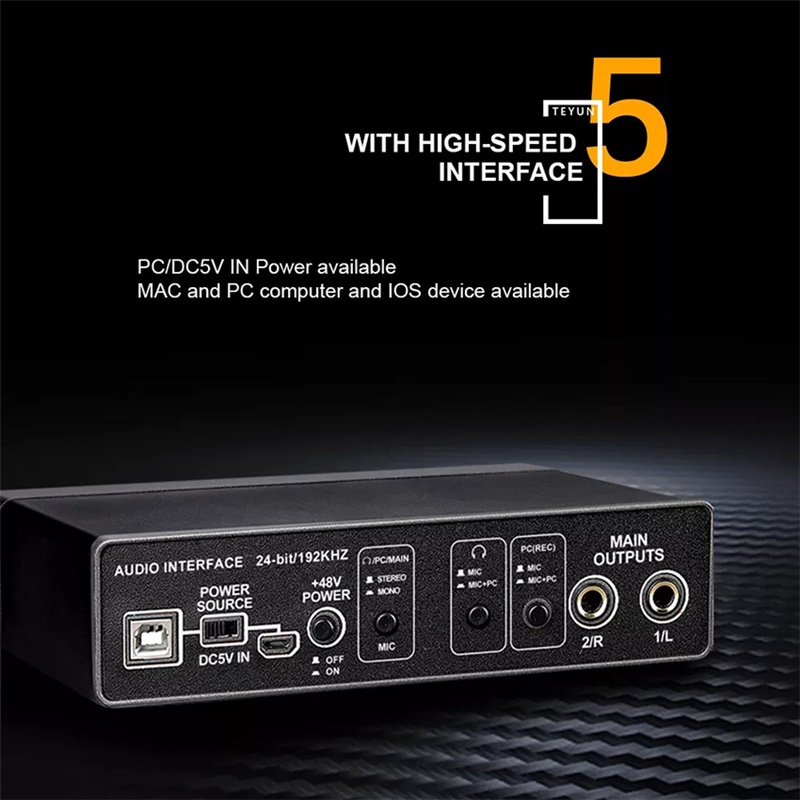 Thẻ Âm Thanh Ghi Âm Chuyên Nghiệp Cho Studio