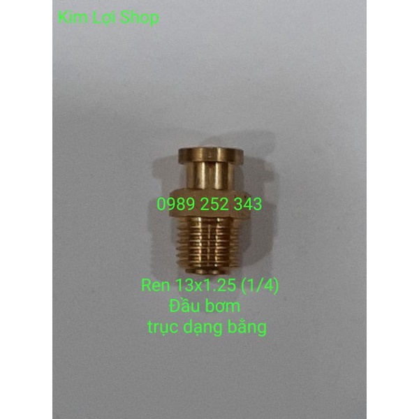 Đầu bơm và cần bơm Trục các loại