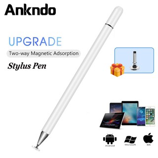 Bút cảm ứng Ankndo thiết kế 2 trong 1 dùng cho điện thoại và máy tính bảng Android Iphone Ipad Tablet