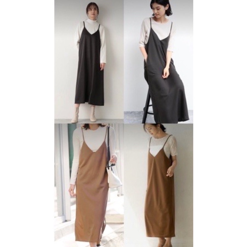 Đầm váy 2 dây xẻ tà 2 bên xuất nhật vnxk xuất dư