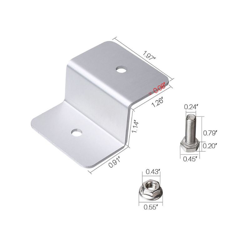 VANS Giá Đỡ Bảng Điều Khiển Năng Lượng Mặt Trời Hình Chữ Z Cho Tàu Thuyền