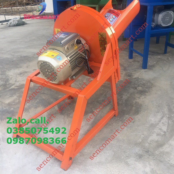 Máy băm chuối khung sắt 4 chân chắc bền