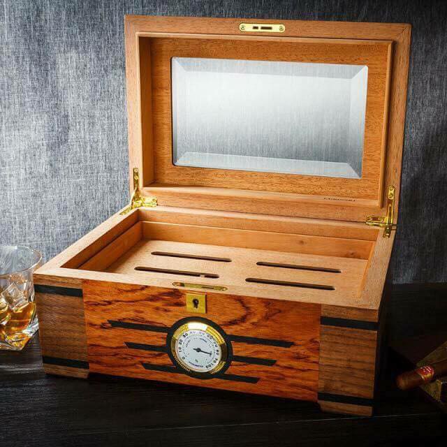 ✅Lubinski humidor bào quản xì gà cao cấp CH-0064 (80-100 điếu tùy size) tủ ủ xi gà sang trọng.