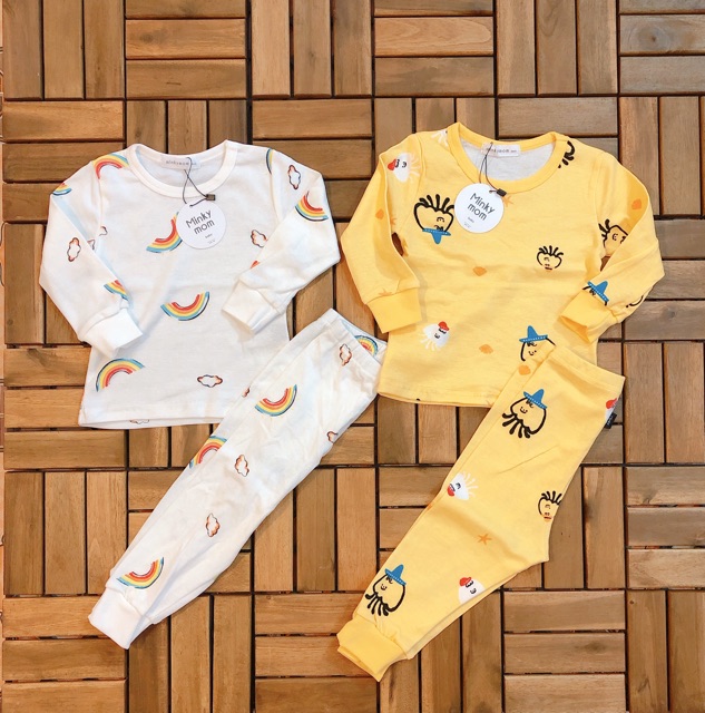 Bộ minky mom mẫu mới cực đẹp - ảnh thật