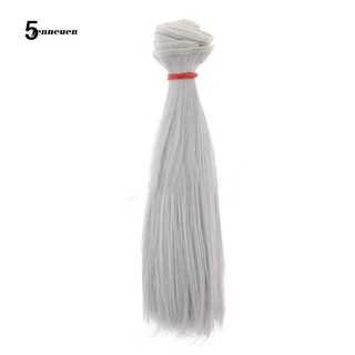Bộ tóc giả thẳng dài 15cm cho búp bê