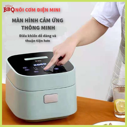 Nồi Cơm Điện Mini Đa Năng - Hàng Nội Địa Cao Cấp (Nấu Cháo, Chưng, Luộc) Phù Hợp Từ 2-4người | BigBuy360 - bigbuy360.vn