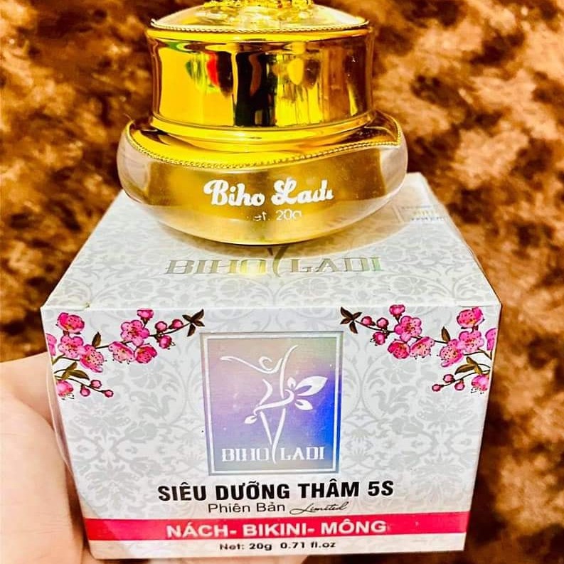 DƯỠNG THÂM NÁCH 5S BIHO LADI HÀNG CHÍNH HÃNG DƯỠNG THÂM NÁCH-BẸN-MÔNG-BỤNG-TI-ĐẦU GỐI-CÙI CHỎ-MẮT CÁ CHÂN