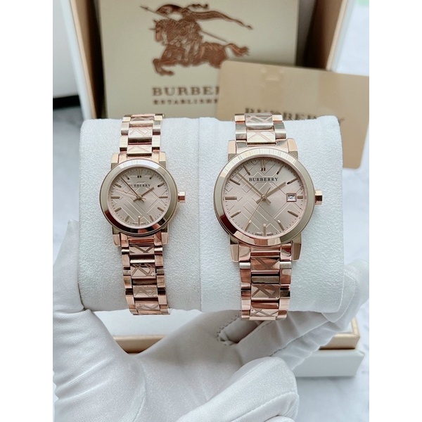 Đồng hồ thời trang nam nữ Burberry cao cấp sang trọng LUTOS WATCH