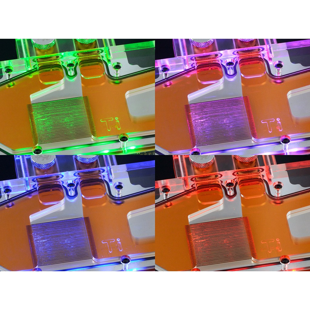 Tấm truyền nhiệt Block VGA Bitspower Nvidia GTX 1080 Ti Founder Edition Acrylic (Clear) | BigBuy360 - bigbuy360.vn