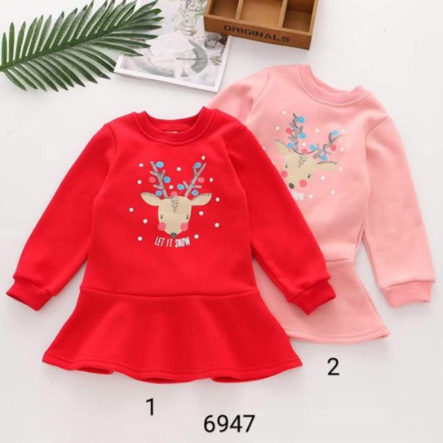 ✌️Bộ sưu tập Chrismast luôn ấn tượng qua các năm tại shop Váy nỉ tuần lộc Chrismast quá xinh luôn❄️☃️⛄️⛄️❄️-