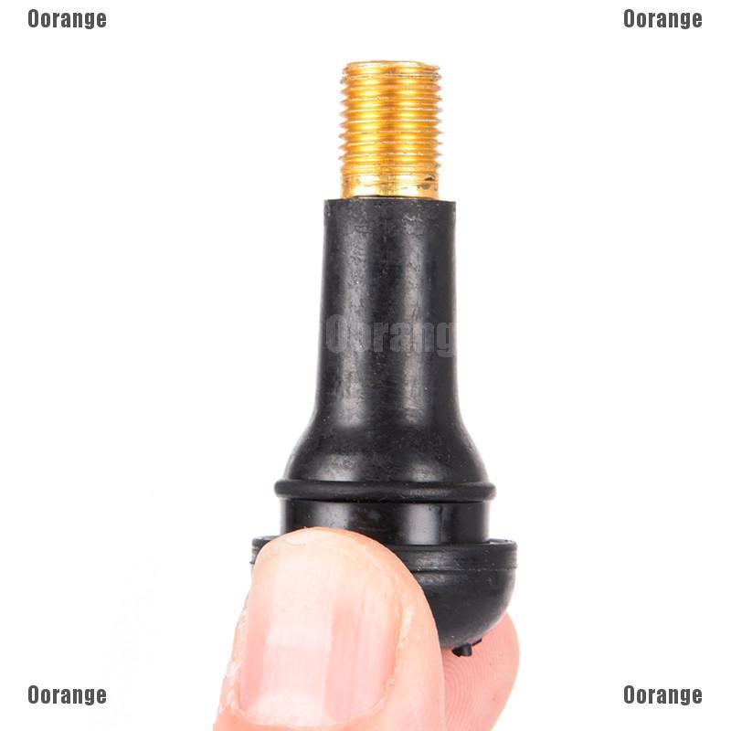 Bộ 5 Van Bánh Xe Hơi TR413 Có Nắp Màu Đen Độc Đáo