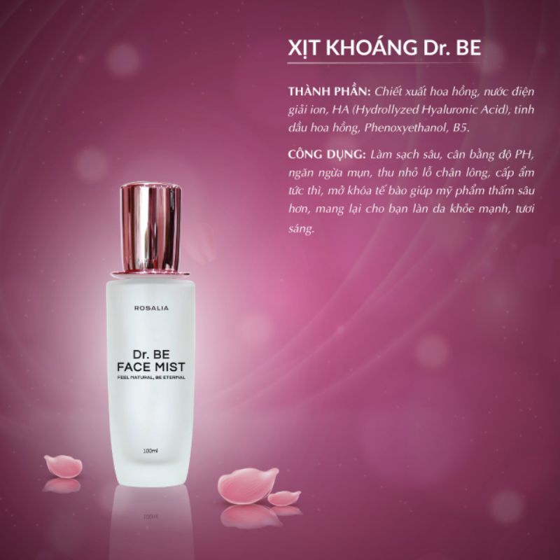 Xịt khoáng hoa hồng Rosalia | BigBuy360 - bigbuy360.vn