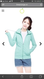 🧥Khoác LIME ORANGE nữ xuất khâu