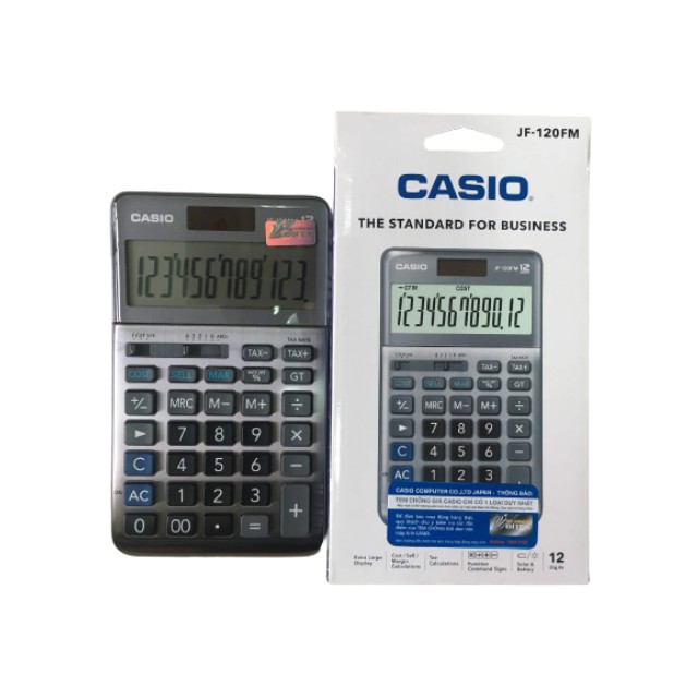 Máy Tính Văn Phòng Casio DF-120FM Chính Hãng Bitex ( Bảo Hành 7 Năm)