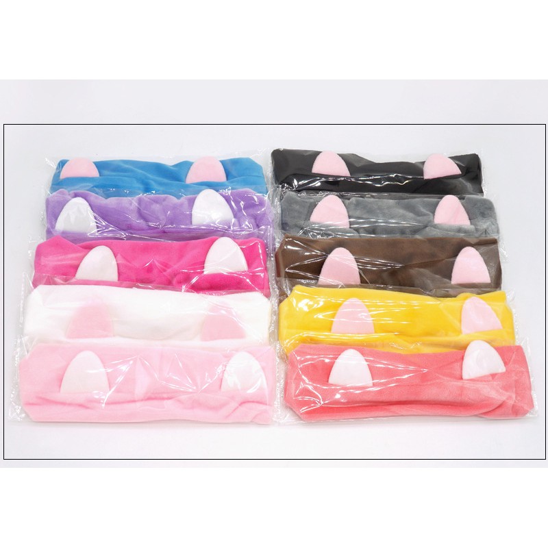 [Mã FAGOGO giảm 12% đơn 99K] (11 Màu) Băng đô turban tai mèo hàn quốc | BigBuy360 - bigbuy360.vn