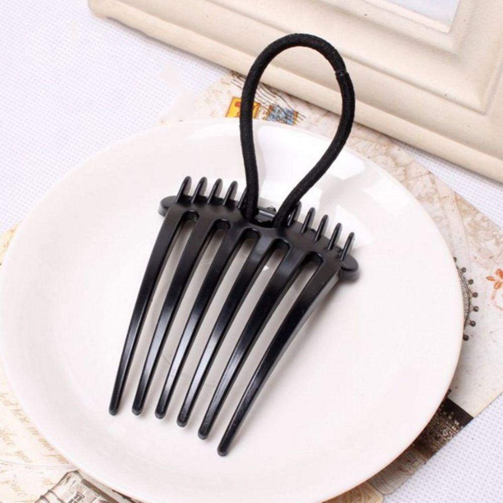 Bộ 2 Lược Kẹp Tóc Đuôi Ngựa Bằng Nhựa Tiện Dụng