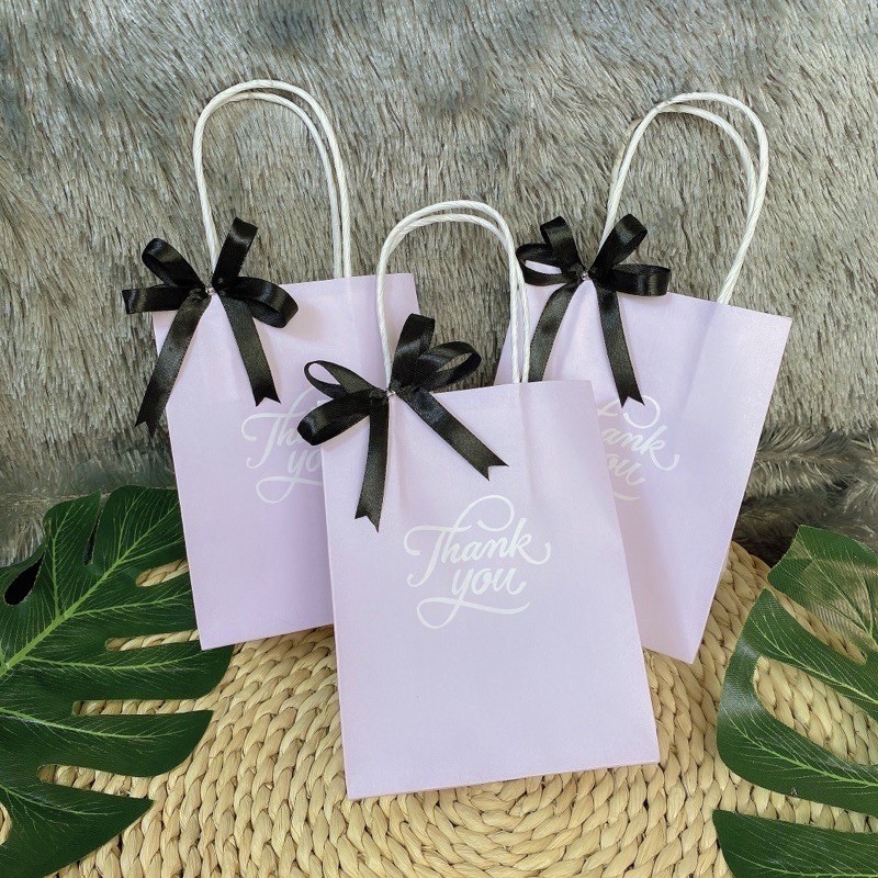 110 túi giấy kraft đựng mỹ phẩm quà tặng ngang 12 cao 16 hong 6 cm