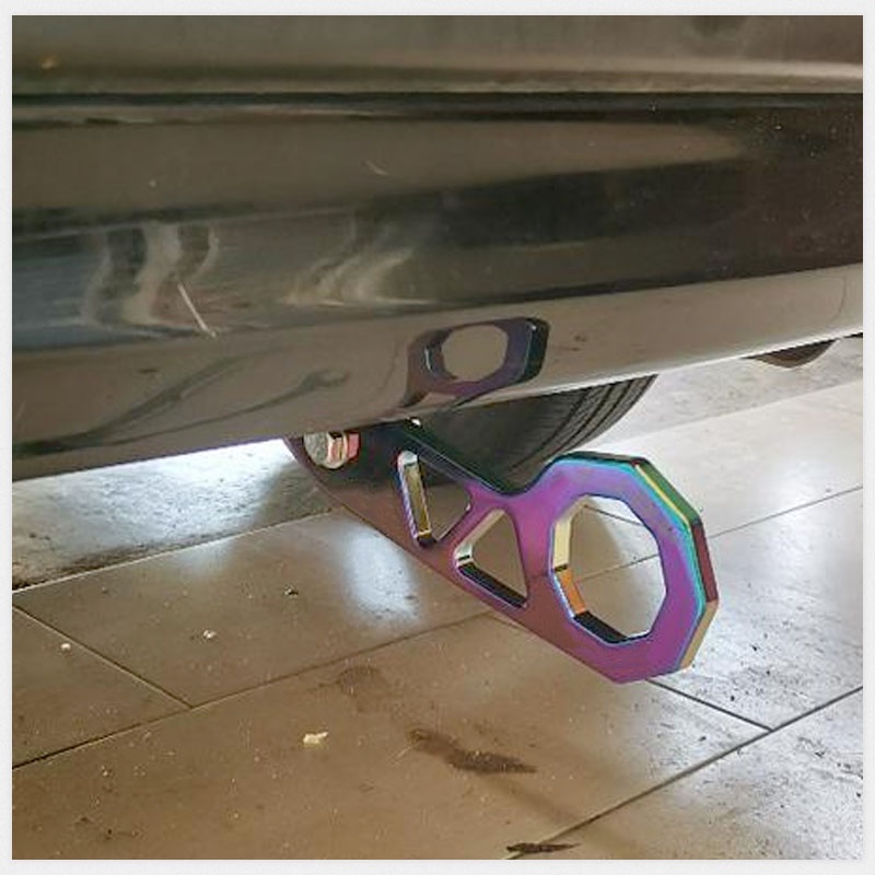 Móc Kéo Xe Hơi Nhiều Màu Mạ Chrome Màu Xanh Dương Chống Thấm Nước Thông Dụng Ô tô cản phía sau phía trước khăn trùm đầu chống thấm nước Bảo vệ chống thấm nước Bảo vệ xe đua Công cụ sửa chữa ô tô Trang trí phụ kiện ngoại thất