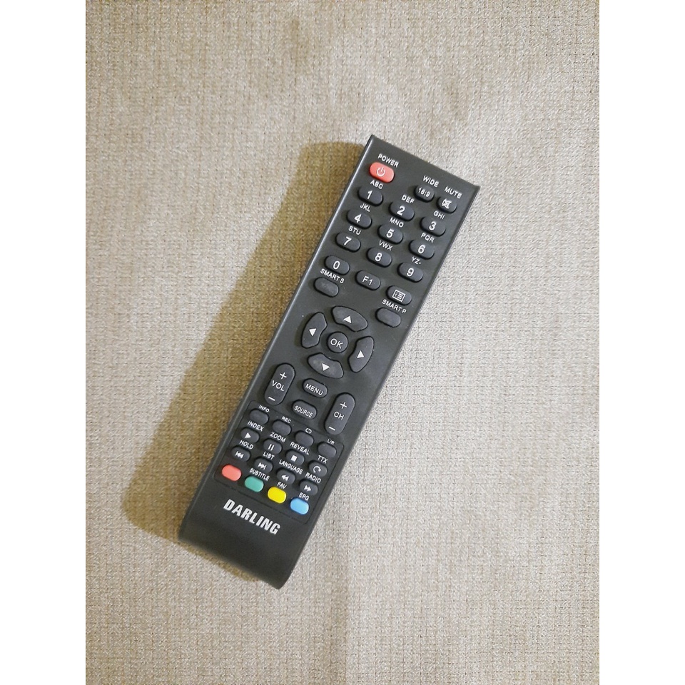 Remote Điều khiển tivi Darling các dòng LED/LCD/Smart TV- Hàng chính hãng Tặng kèm Pin