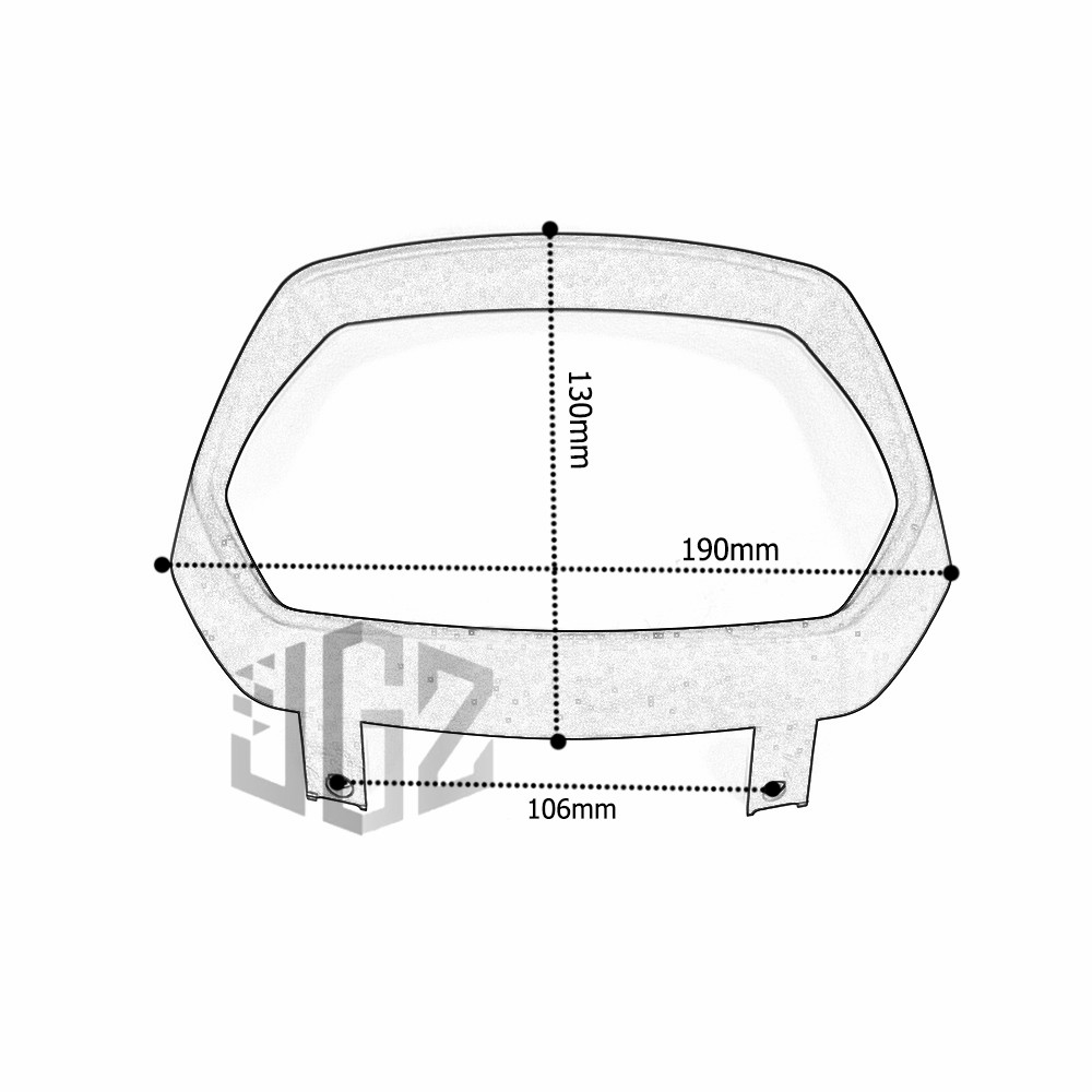 Khung Bảo Vệ Đèn Pha Xe Máy Vespa 150 Sprint Abs 2017 2018