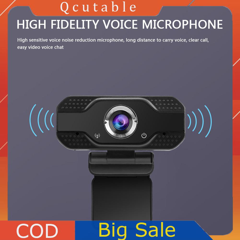 Webcam 2mp 1080p Hd Cổng Usb Kèm Mic