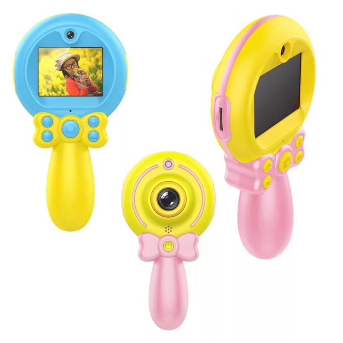 Máy Ảnh Kỹ Thuật Số 2 Ống Kính HD LCD Hỗ Trợ Chụp Ảnh Selfie Cho Bé | BigBuy360 - bigbuy360.vn