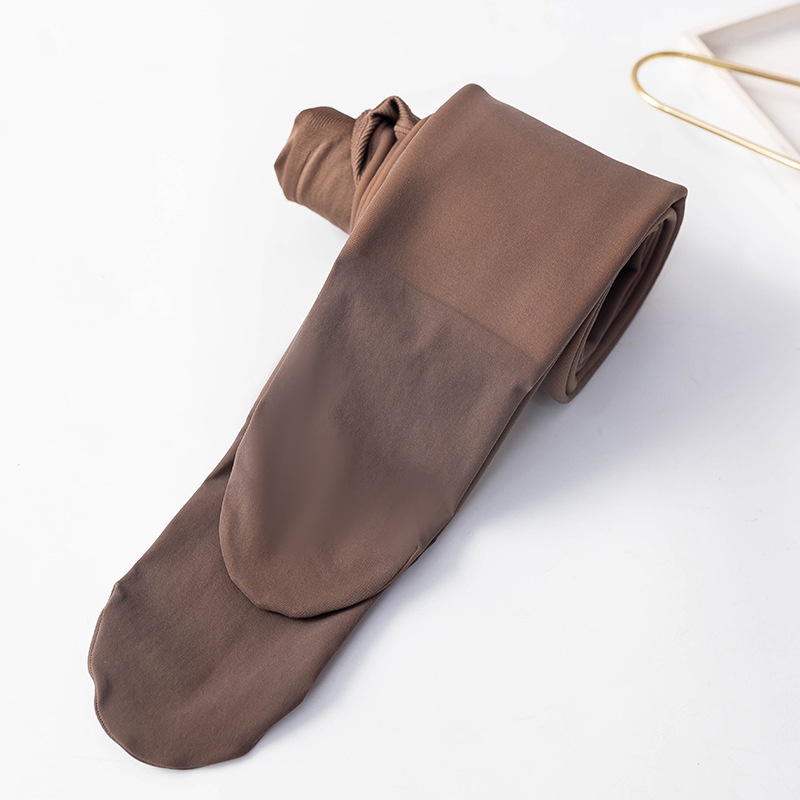 DUNEA Quần Tất Dày Màu Xám Xuyên Thấu Đốt Cháy Mỡ Thừa Quyến Rũ Cho Nữ