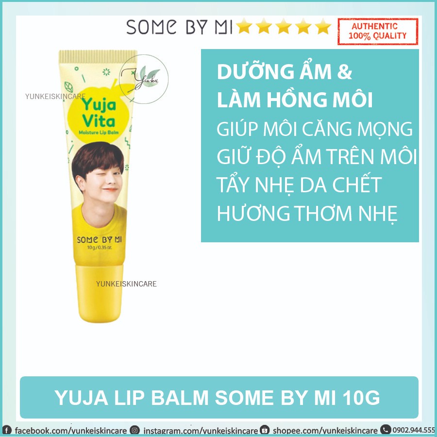 Son Dưỡng Some By Mi Yuja Vita Moisture Lip Balm 10g | BigBuy360 - bigbuy360.vn