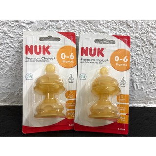 BỘ 2 NÚM TI NUK CAO SU S1 - S - NU66049