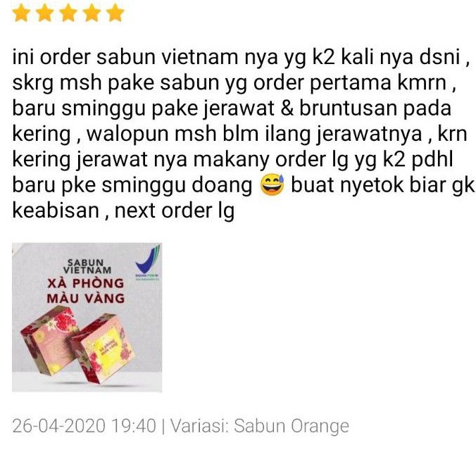 (Hàng Mới Về) Xà Phòng Làm Trắng Da Mặt Phong Cách Việt Nam