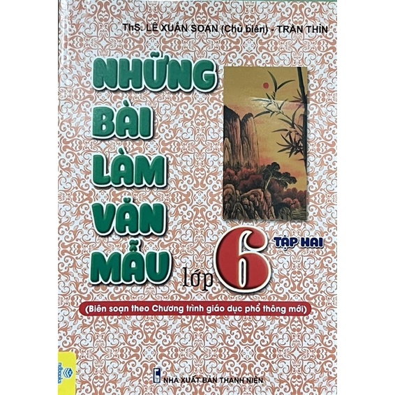 Sách - (Combo 2 tập) Những Bài Làm Văn Mẫu Lớp 6 - Bộ Sách Cánh Diều