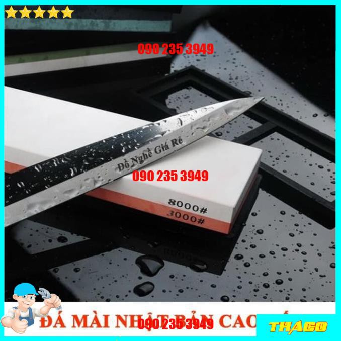 Đá Mài Dao Nhật 1000/3000/8000 - Đá Bùn Mài Dao 2 Mặt Siêu Mịn Dụng Cụ Nhà Bếp Cao Cấp QE189