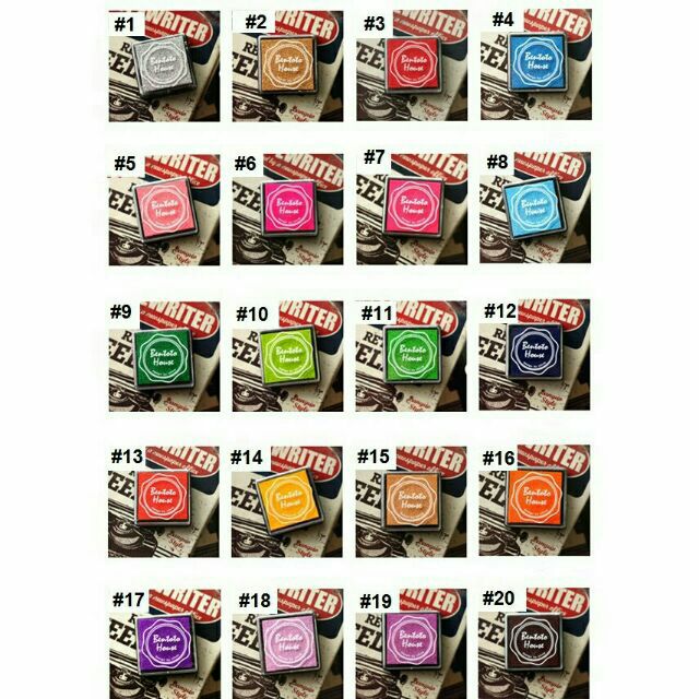 Mực in vân tay size 4x4cm