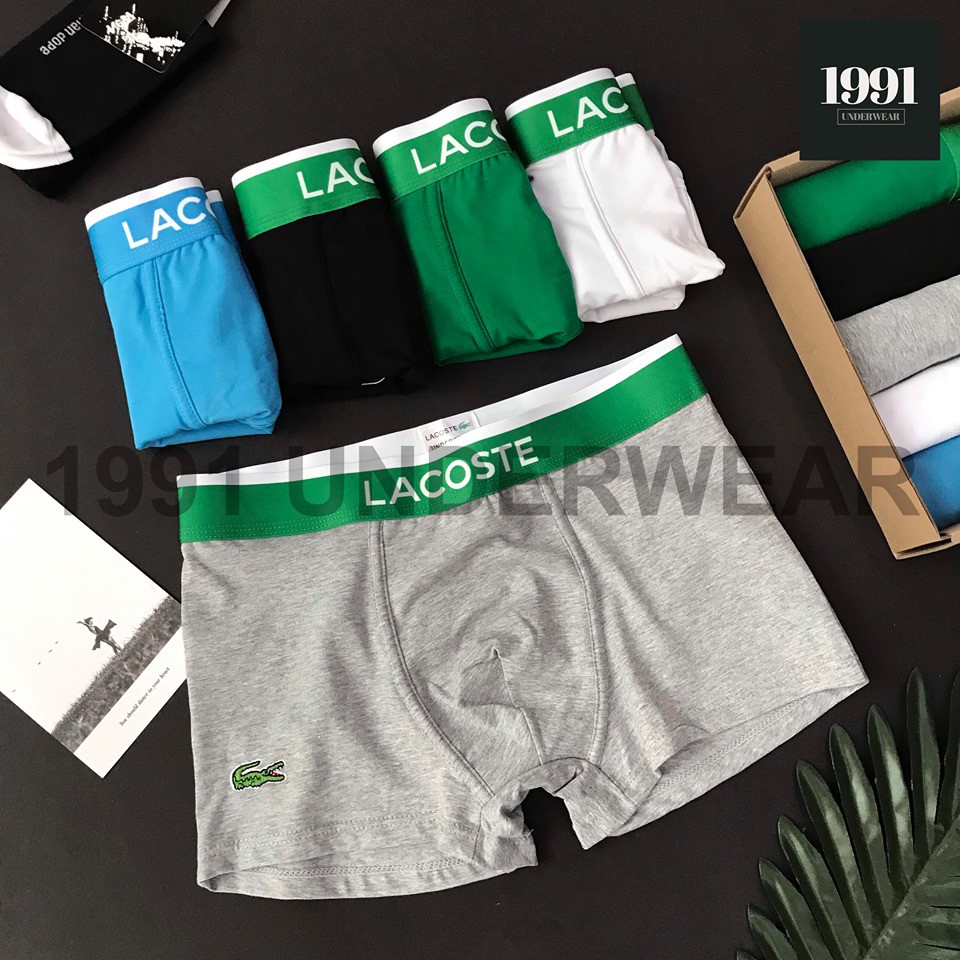 Quần Lót Nam Boxer Đùi Cá Sấu Xuất Xịn